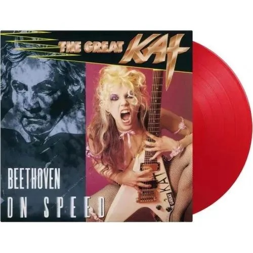 Great Kat - Beethoven On Speed - 12" винил/33. Альбом, Red Translucent Vinyl