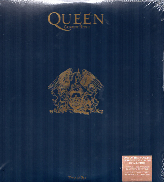Queen - Greatest Hits II - 2LP 12" винил/33 Hollywood records Half-speed mastered at Abbey Road