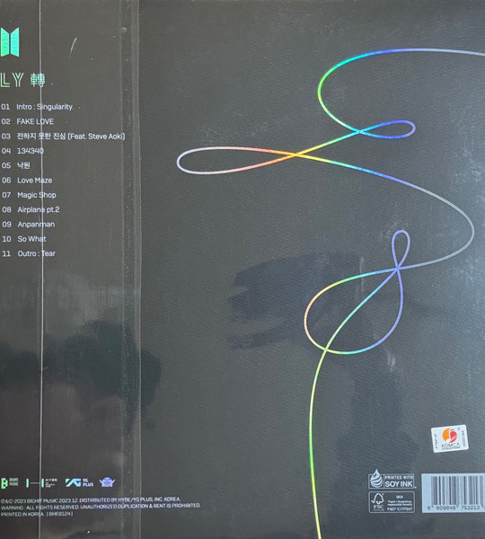 BTS - Love Yourself (White Vinyl)