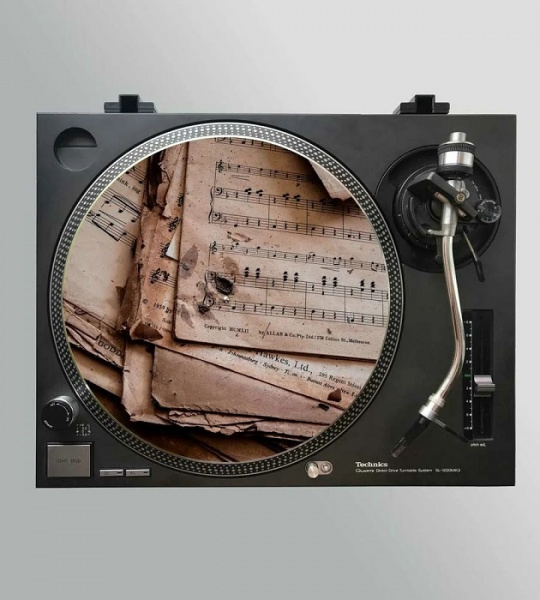 SLIPMAT 00079 - Фетровый слипмат для проигрывателя винила, 3мм.
