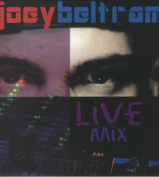 Joey Beltram - Live Mix - 12" винил/33. Альбом, Red Translucent Vinyl