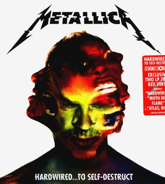 Metallica - Hardwired...To Self-Destruct (coloured) - 12" винил/33. Альбом
