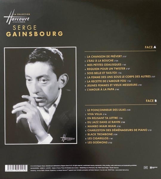 Serge Gainsbourg - 	La Collection Harcourt